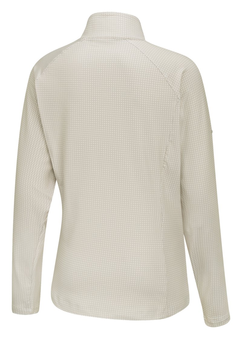 PING Jasmine Printed Langarm Damen Top, egret/tawny