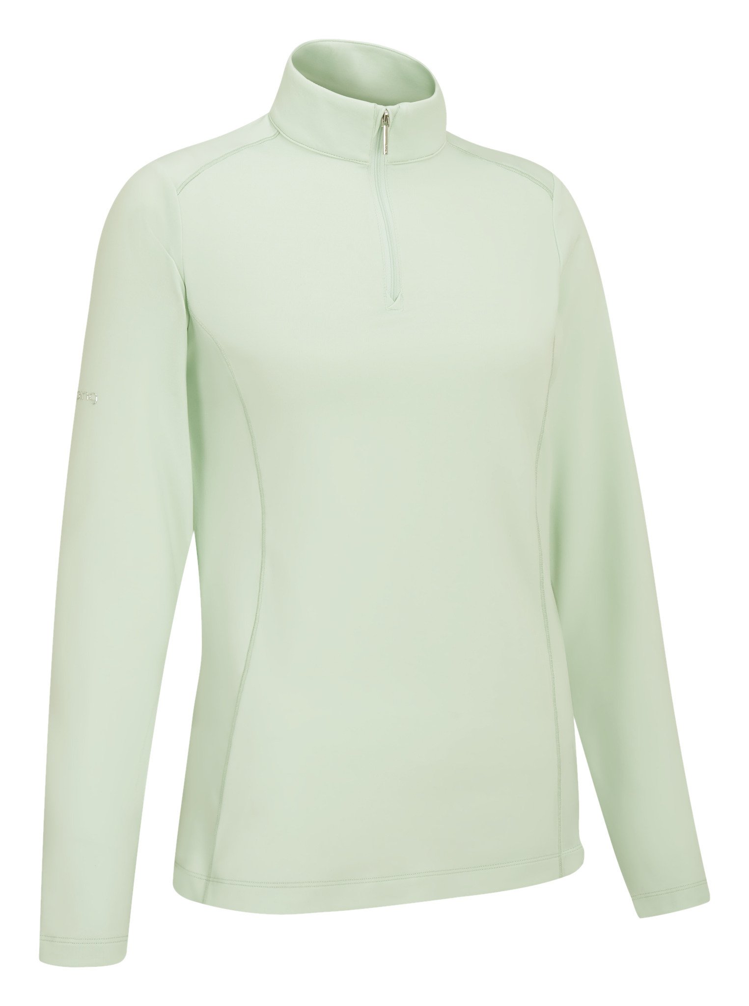 PING Aveline Half Zip Damen Langarmshirt, Jade