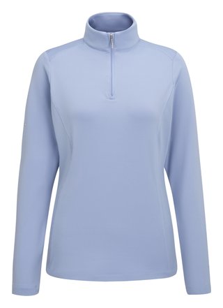 PING Aveline Half Zip Damen Langarmshirt, Viola