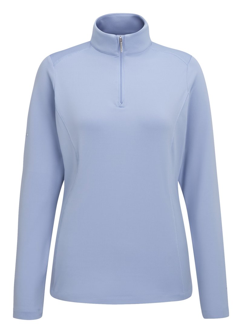 PING Aveline Half Zip Damen Langarmshirt, Viola
