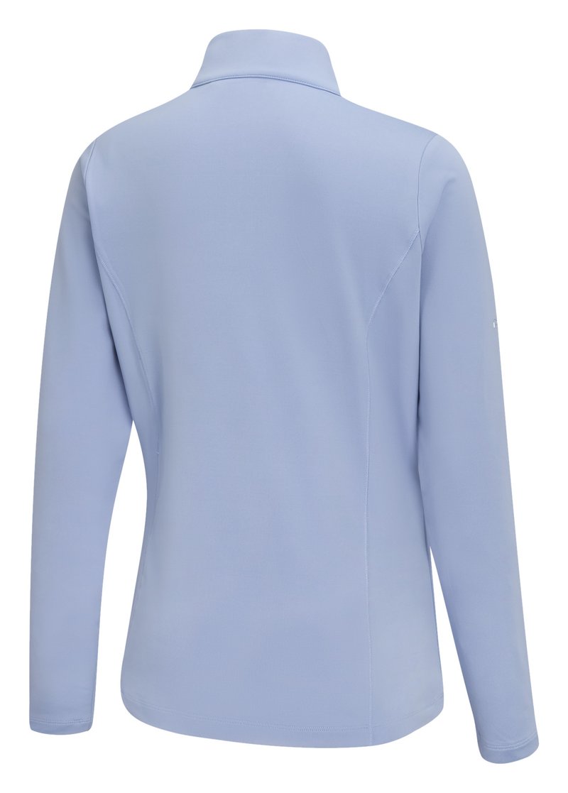 PING Aveline Half Zip Damen Langarmshirt, Viola