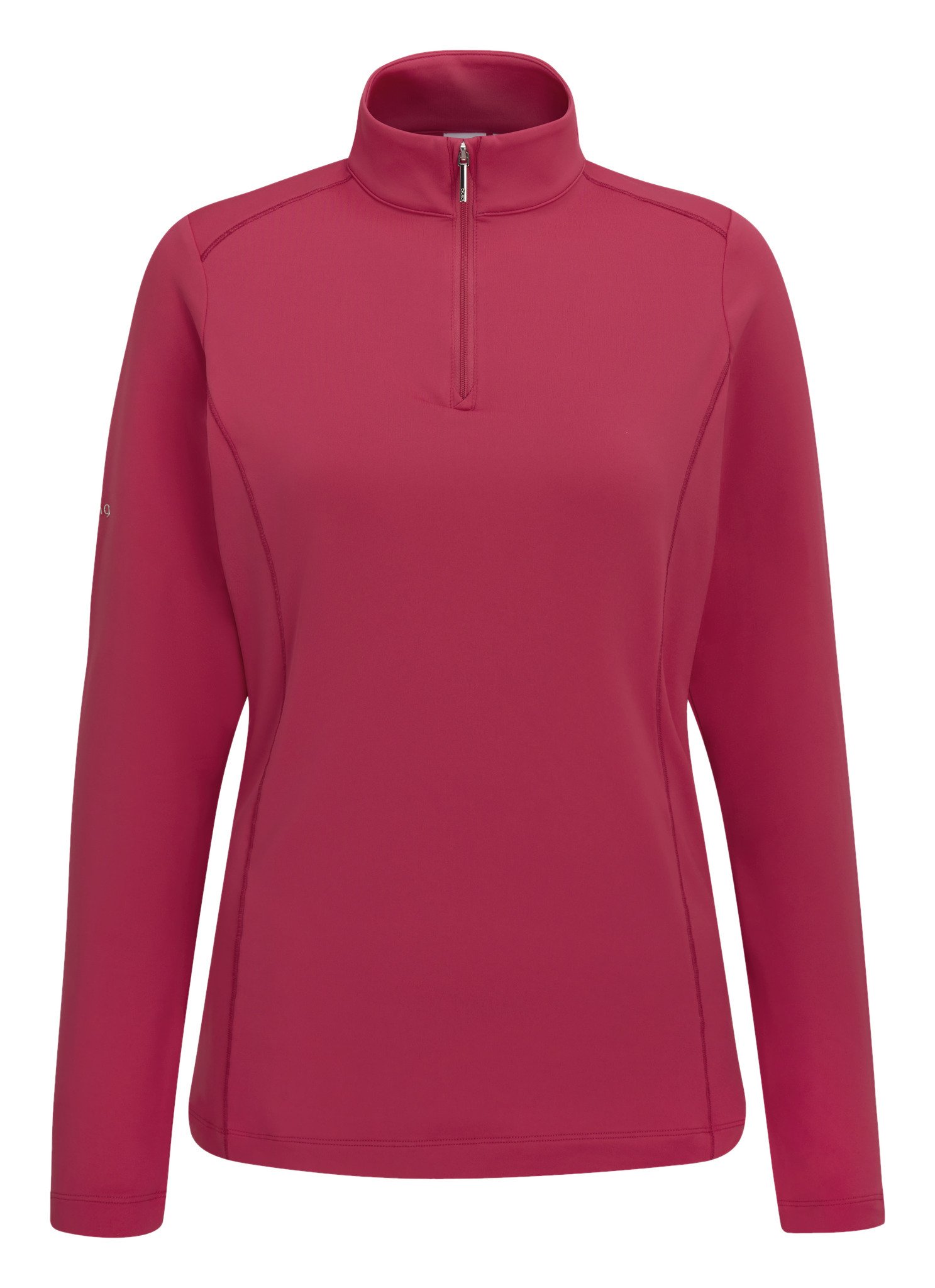 PING Aveline Half Zip Damen Langarmshirt, Freesia