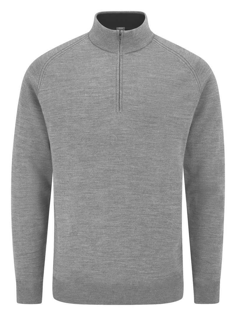 PING Hugh Herren Midlayer Sweatshirt, French Grey Marl