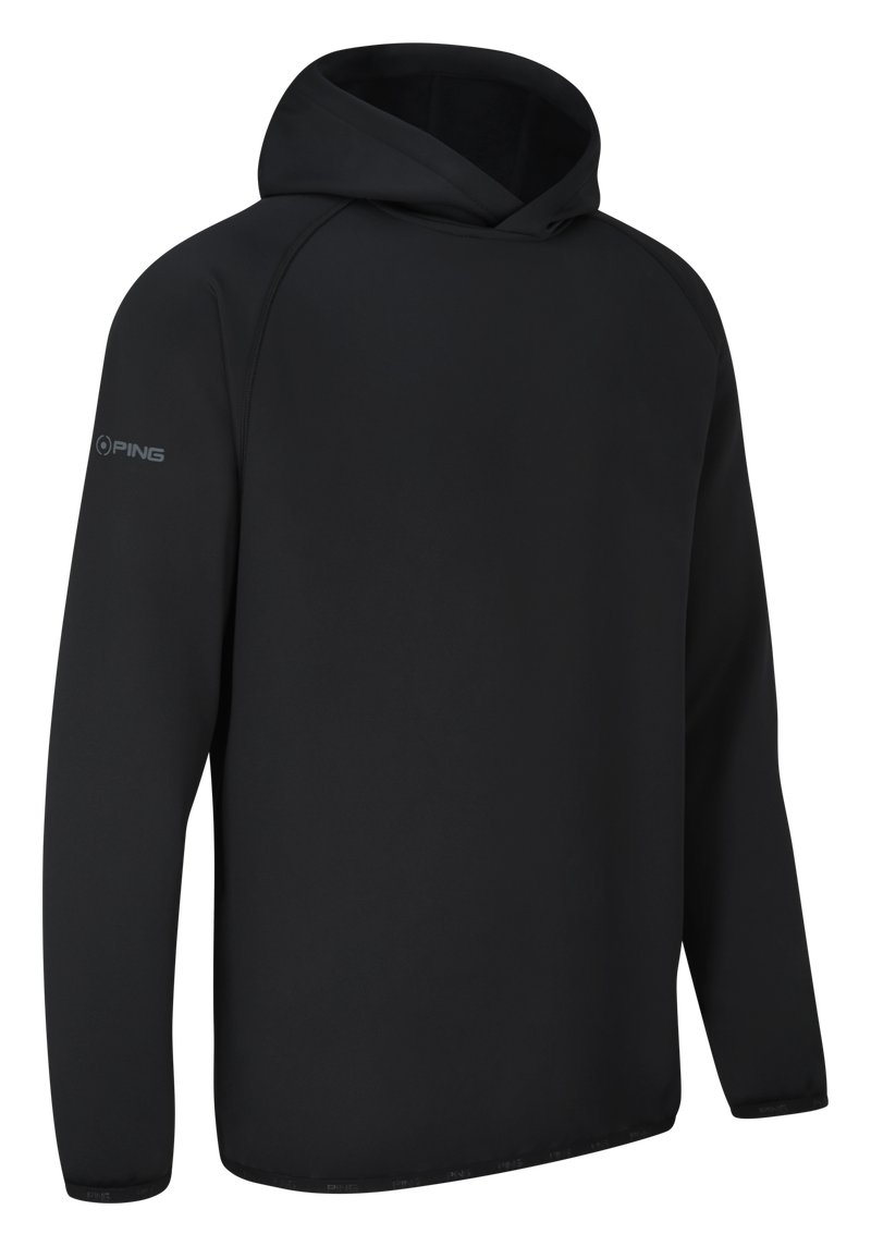 PING Saul Herren Hoodie Sweatshirt, Schwarz