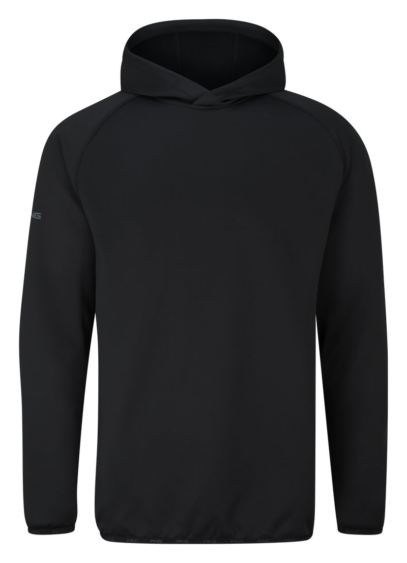 PING Saul Herren Hoodie Sweatshirt, Schwarz