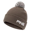 PING Cresting Knit Herren Wintermütze, coffee