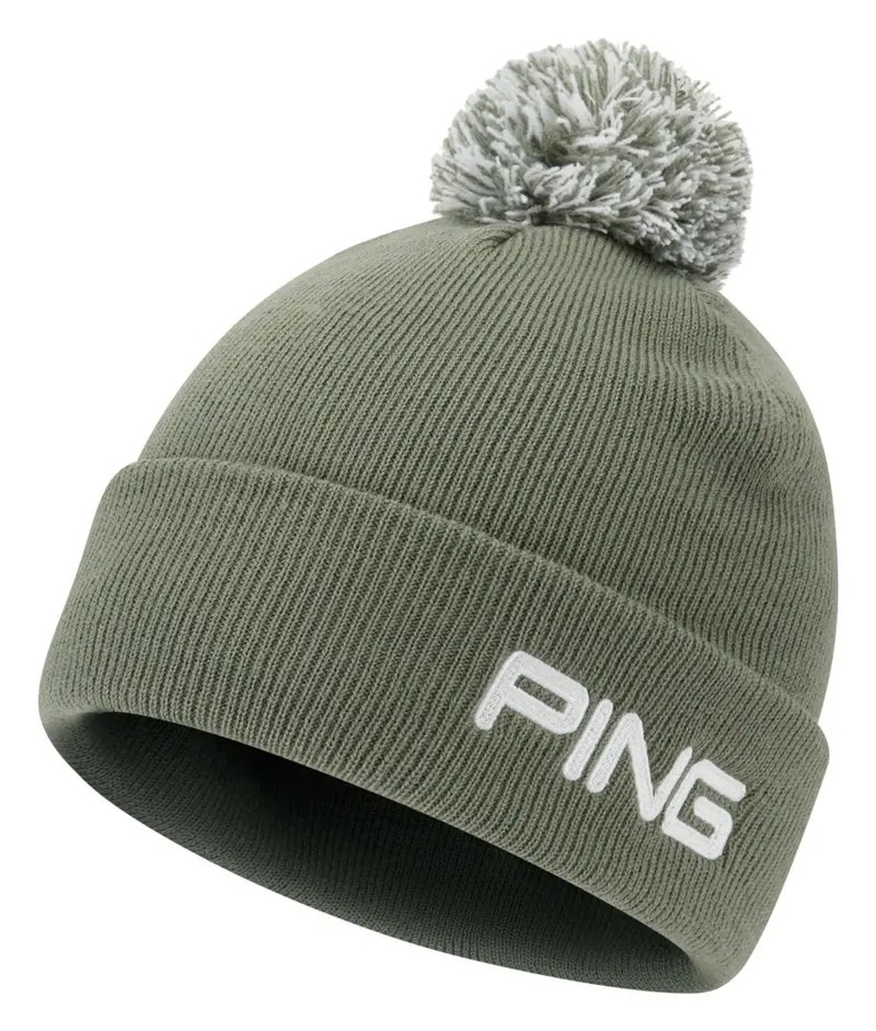 PING Cresting Knit Herren Wintermütze, laurel