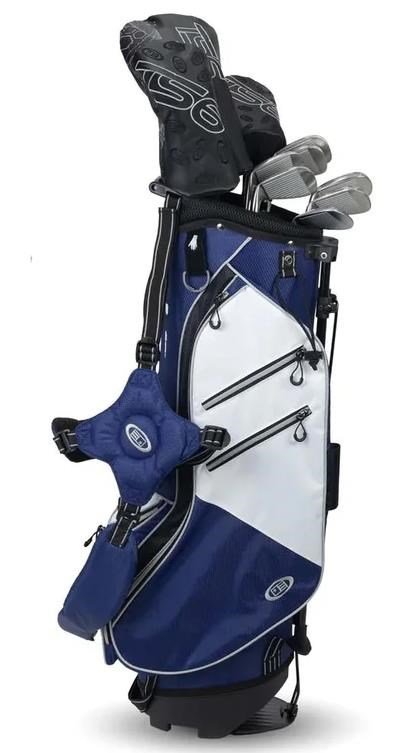 U.S. Kids Golf TS6-54 10 Club Junior Golfset, Grafit