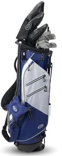 U.S. Kids Golf TS6-60 (152cm) 10-Club Junior Golfset, Graphit, + Standbag, navy/grau/weiß