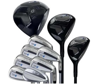 U.S. Kids Golf TS6-63 10 Club Stand Set Junior Golfset, Grafit