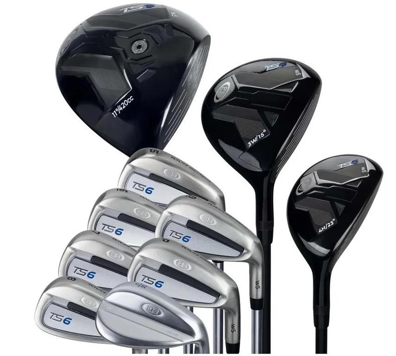 U.S. Kids Golf TS6-63 10 Club Stand Set Junior Golfset, Grafit