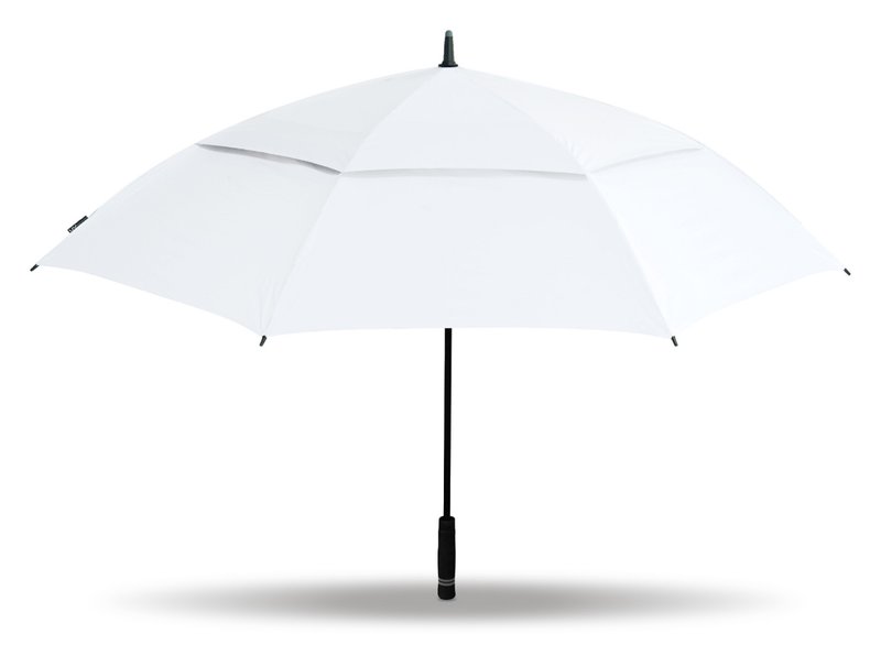 Masters Golf TourDri Classic GR 64" UV Regenschirm, weiß