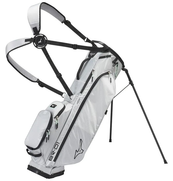 Mizuno BR-D1 Stand Bag, hellgrau