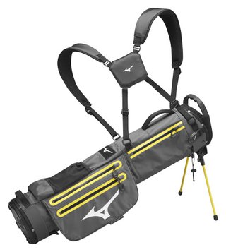 Mizuno BR-D2 Pencilbag, grau/gelb