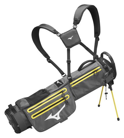 Mizuno BR-D2 Pencilbag, grau/gelb