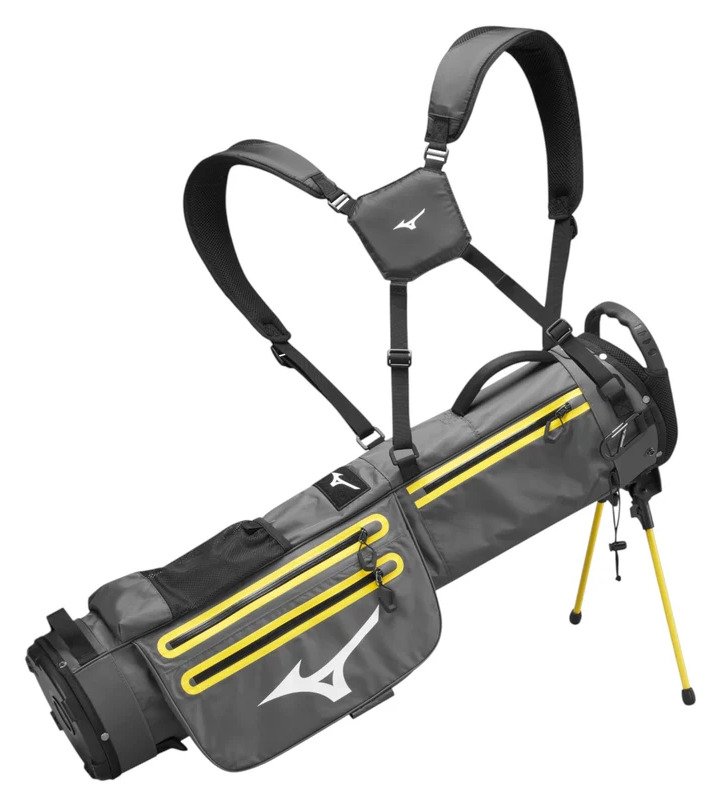 Mizuno BR-D2 Pencilbag, grau/gelb