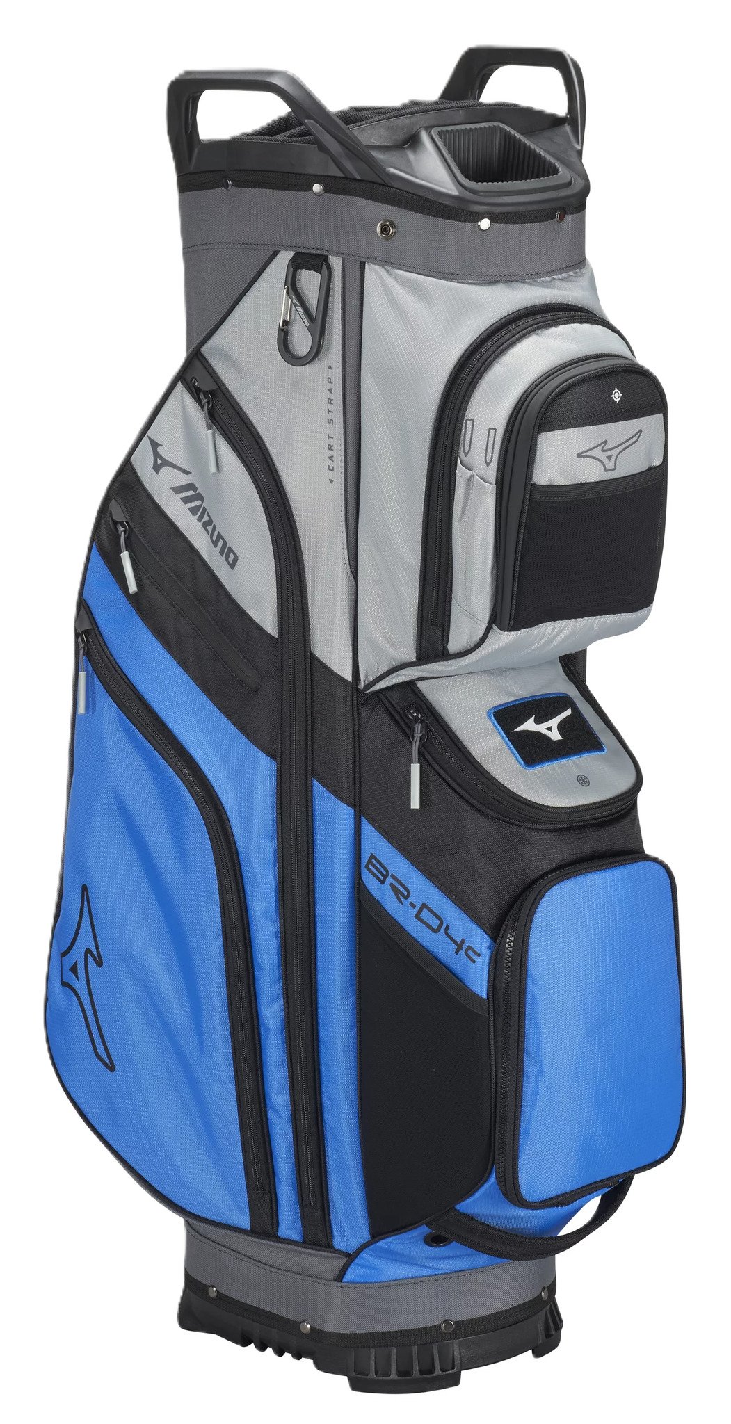 Mizuno 26 BR-D4 Cartbag, brilliant blau/grau