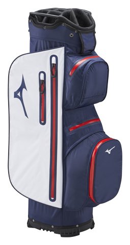 Mizuno BR-DRI Cartbag, navy/rot