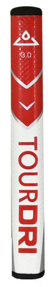 Masters Golf TourDri Flat Putter Grip 3.0, Rot/Large Flat