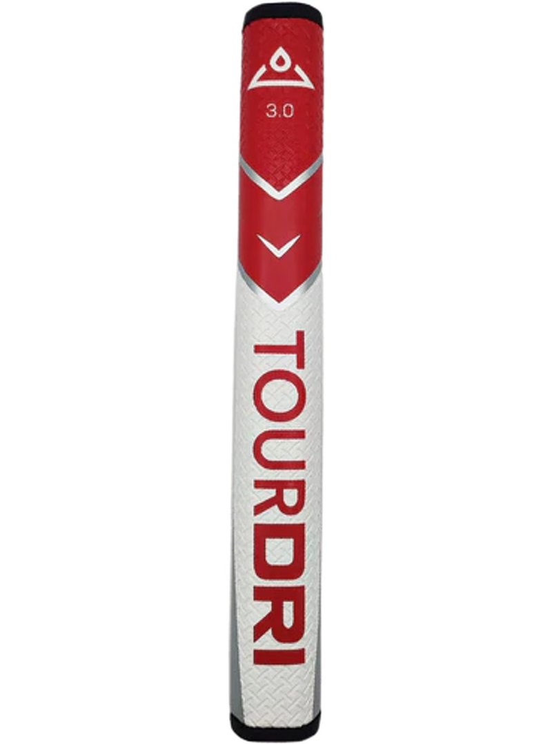 Masters Golf TourDri Flat Putter Grip 3.0, Rot/Large Flat