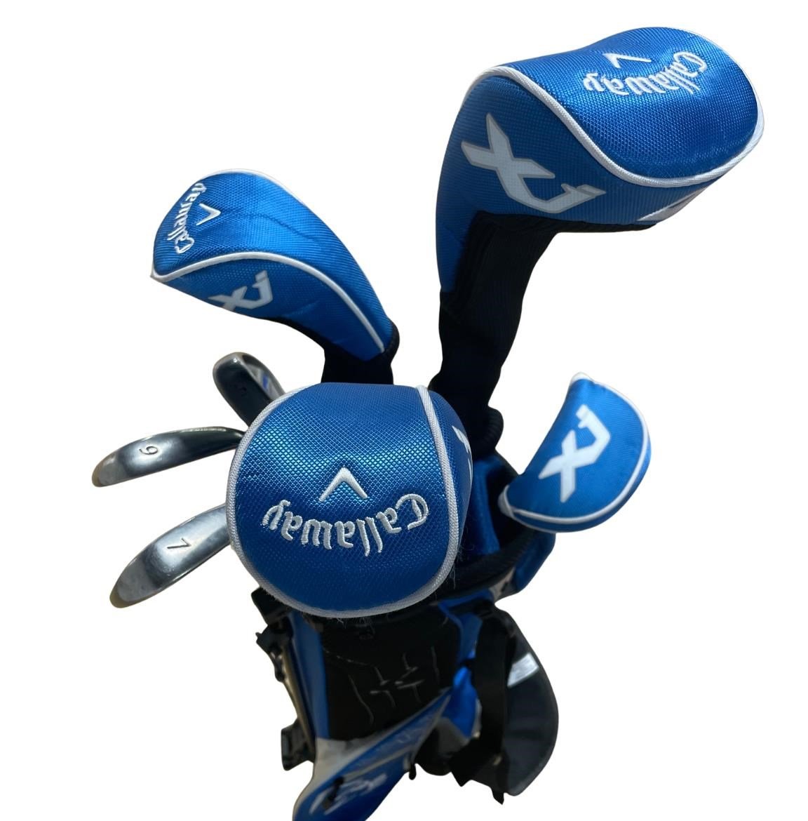 DEMO Callaway XJ3 Blau Junior Golfset, 135-155cm, LH