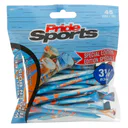 Pride Sports Special Edition Paint Splatter Tees (45 Tees), 83 mm (3 1/4"), blau/orange
