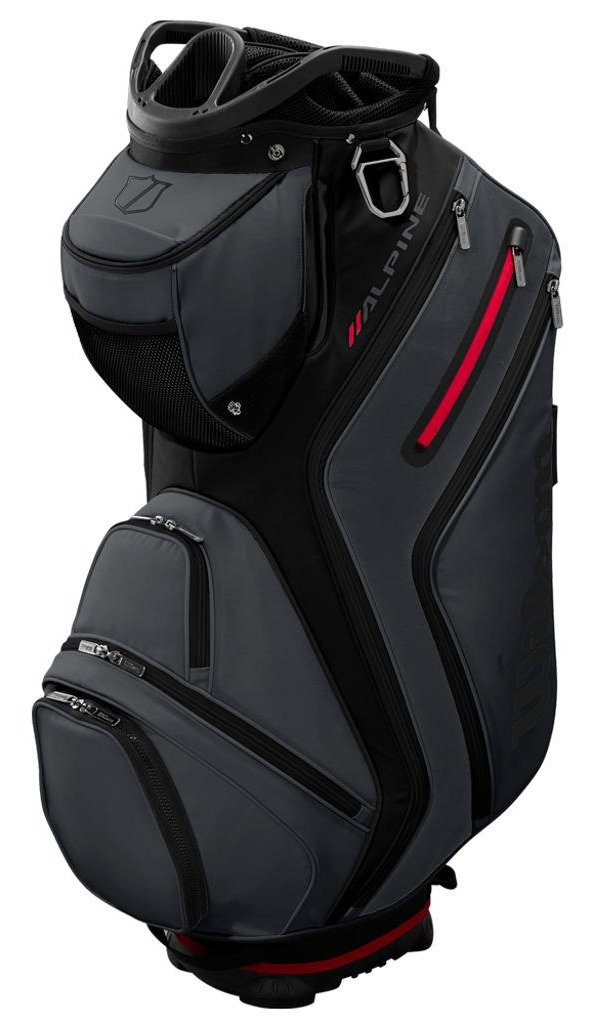 Wilson Alpine cart bag, schwarz/grau