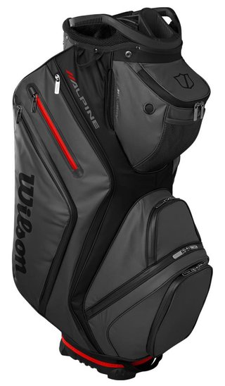Wilson Alpine cart bag, schwarz/grau