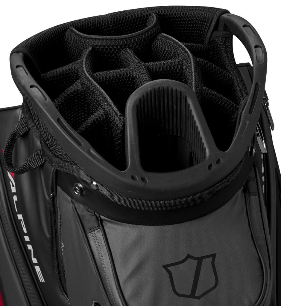Wilson Alpine cart bag, schwarz/grau