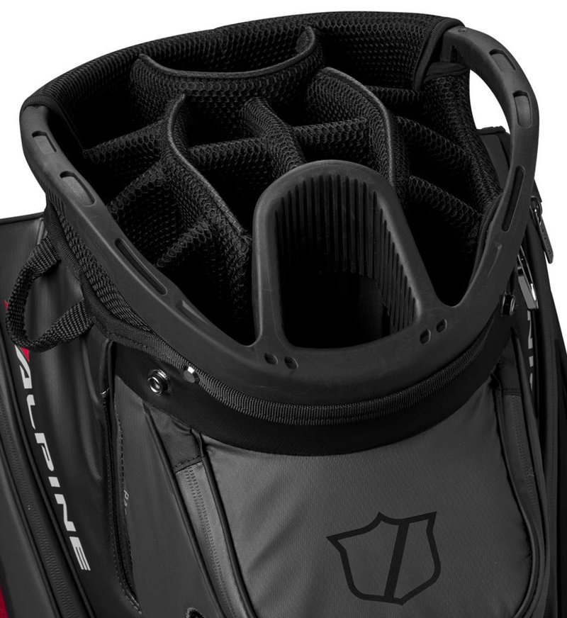 Wilson Alpine cart bag, schwarz/grau