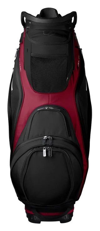 Wilson Alpine cart bag, schwarz/rot