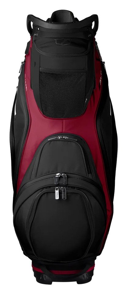 Wilson Alpine cart bag, schwarz/rot