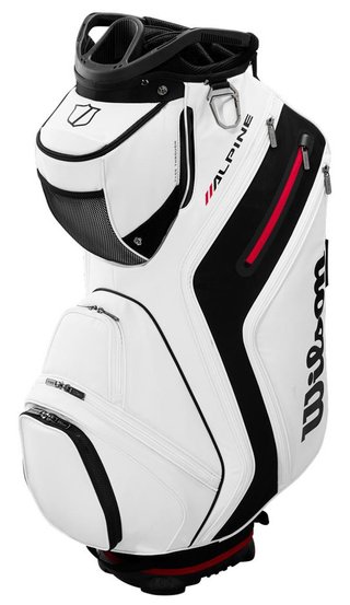 Wilson Alpine cart bag, weiß/schwarz