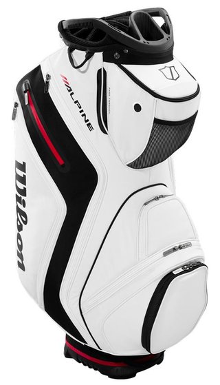 Wilson Alpine cart bag, weiß/schwarz