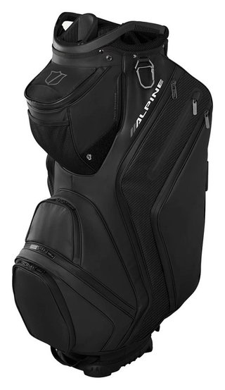 Wilson Alpine cart bag, schwarz/schwarz