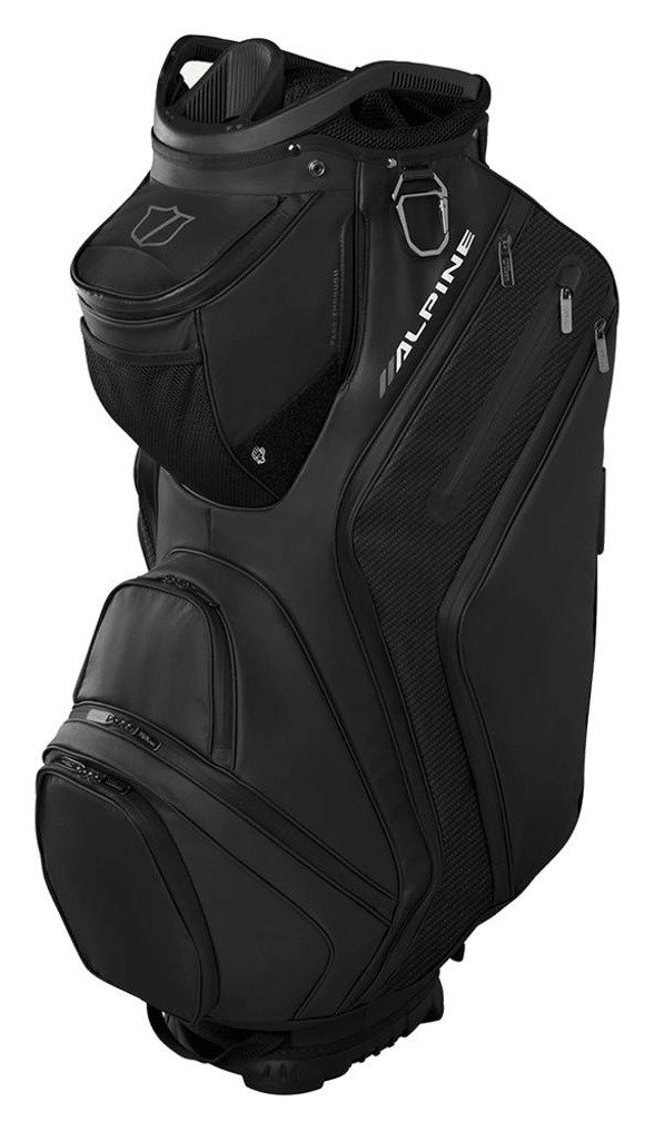 Wilson Alpine cart bag, schwarz/schwarz