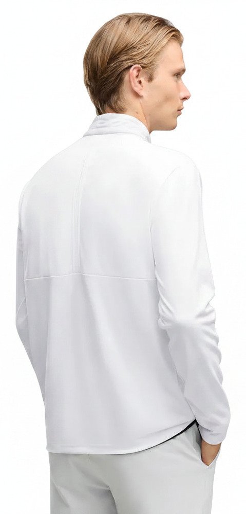 Puma Cloudspun Tech Hybrid 1/2 Zip Herren Jacke, white glow/platino grey