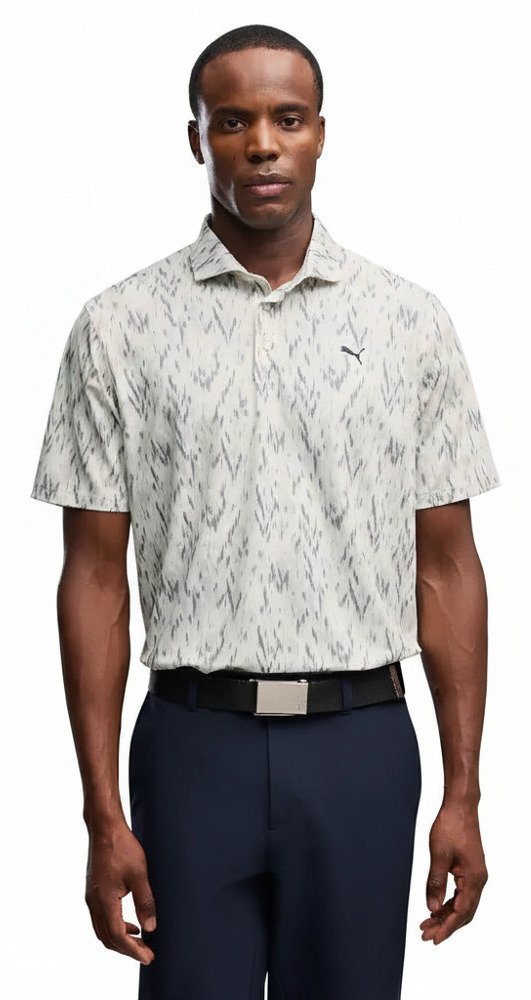 Puma MATTR Northerm Light Herren Polo, warm white