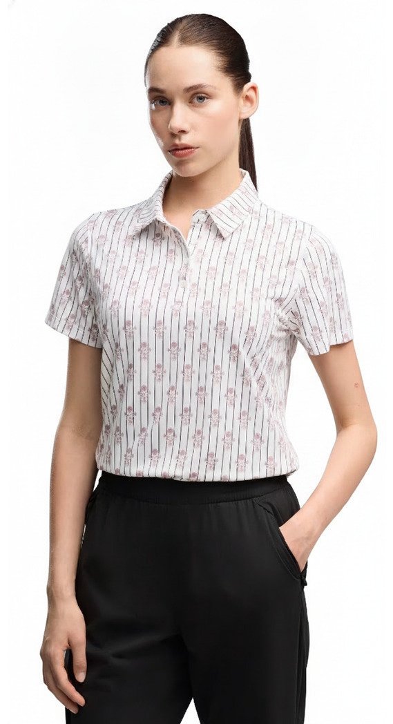 Puma Poppy Damen Polo, warm white