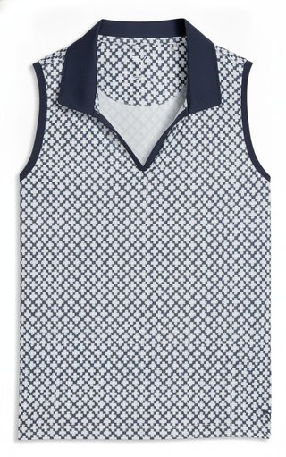 Puma Club Sleeveless Polo, Deep Navy