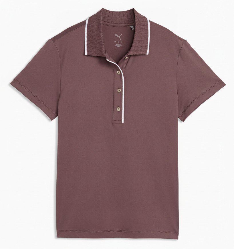 Puma Cloudspun Bridges Damen Polo, Rich Cocoa