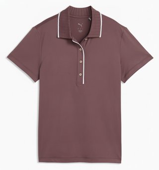 Puma Cloudspun Bridges Damen Polo, Rich Cocoa