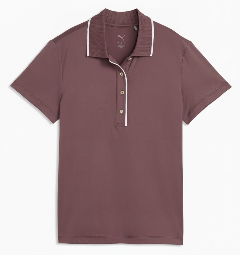Puma Cloudspun Bridges Damen Polo, Rich Cocoa