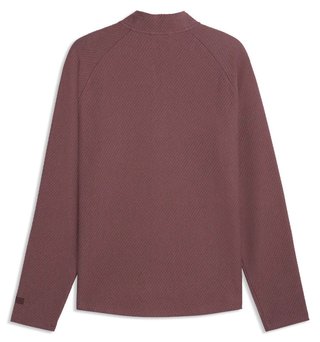 Puma Boulder 2.0 1/4 Zip Herren Sweatshirt, Rich Cocoa