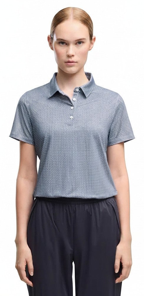 Puma Broken Links Damen Polo, Deep Navy