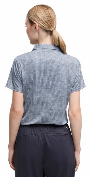 Puma Broken Links Damen Polo, Deep Navy