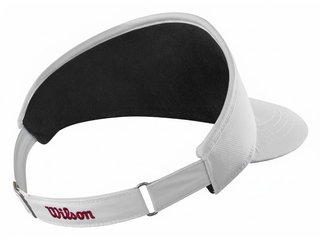 Wilson Tour Visor Schirmmütze, weiß/rot