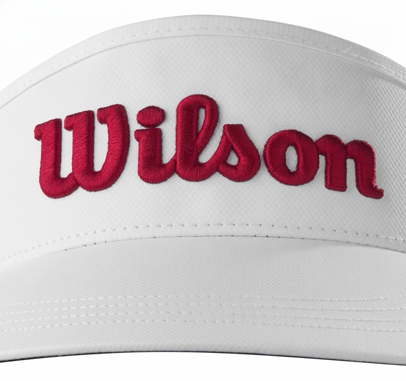 Wilson Tour Visor Schirmmütze, weiß/rot