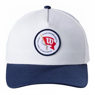 Wilson Vintage Patch Kappe, weiß/navy