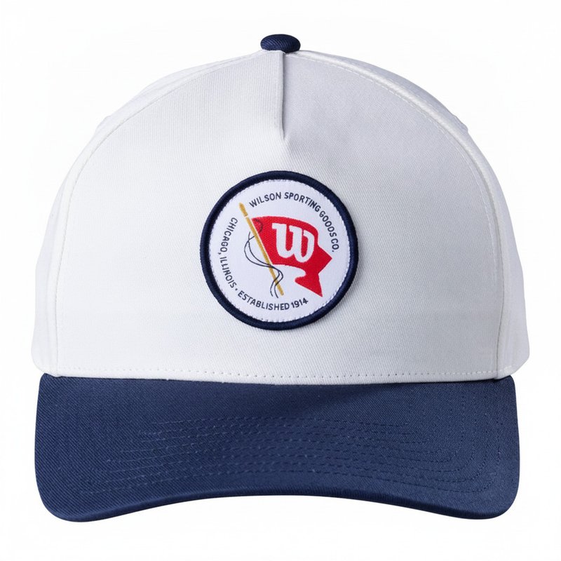 Wilson Vintage Patch Kappe, weiß/navy